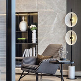 Marble floor lamp